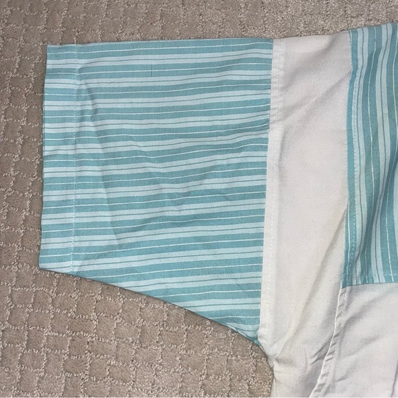 Vintage 80’s Members Only Men's Light Blue Pullover 1/2 Button Up Casual Shirt M - Picture 3 of 6